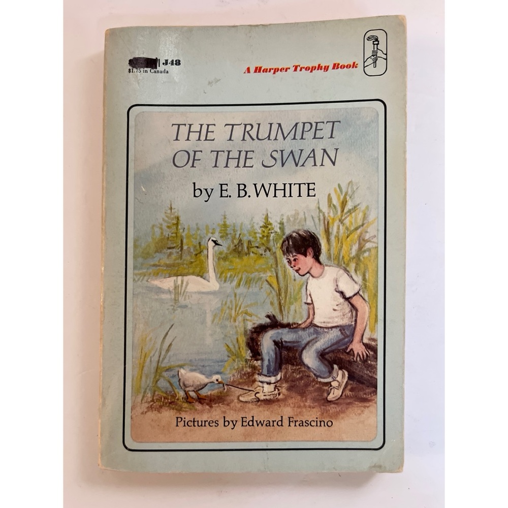 Vintage The Trumpet of the Swan Paperback